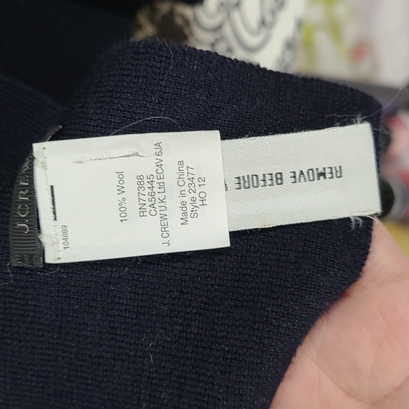 J. Crew Wool Striped Scarf - Picture 4 of 6